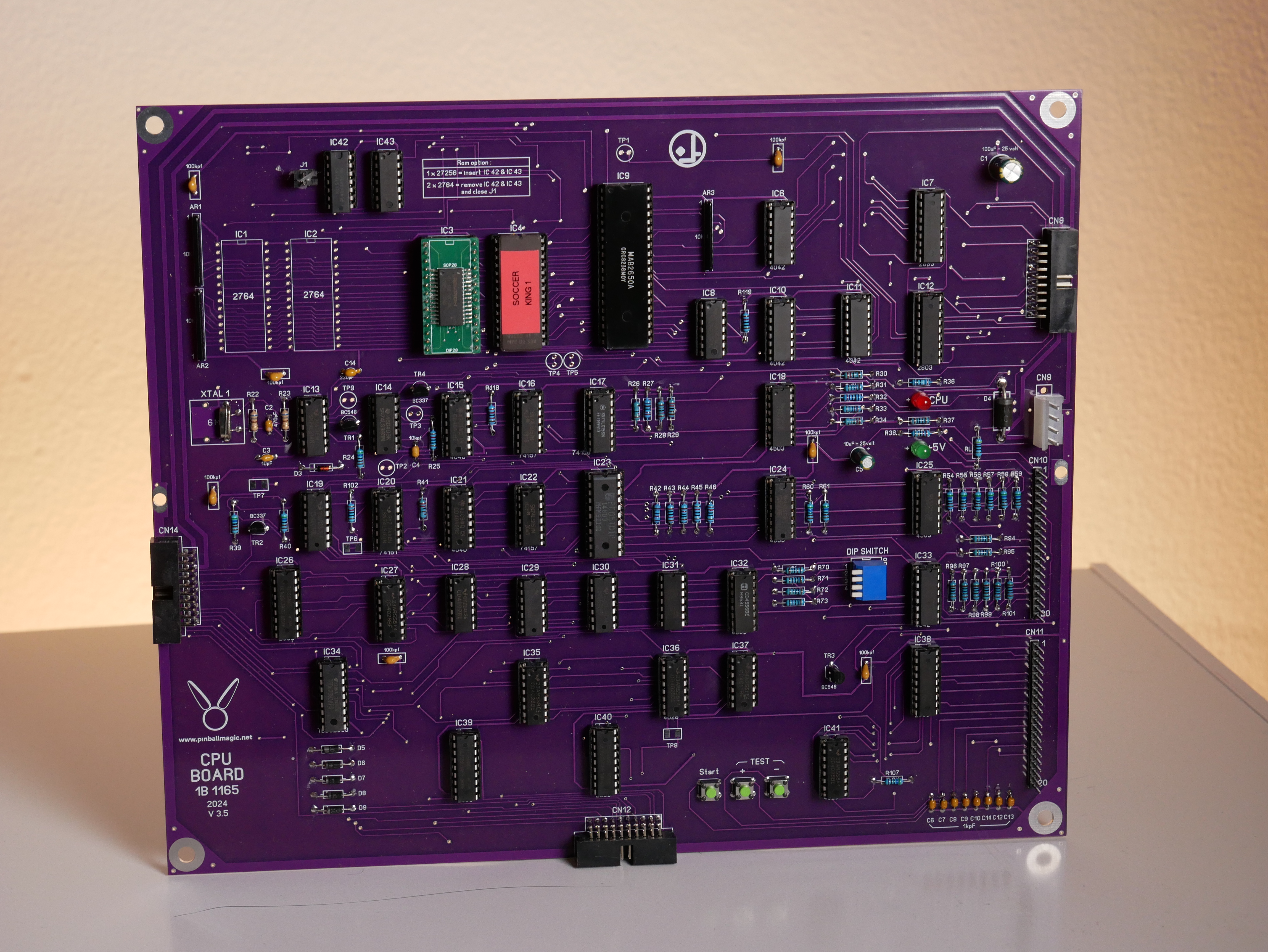 CPU Pbm1B1165 - Modern CPU board compatible with Zaccaria Generation 2 - Artwork