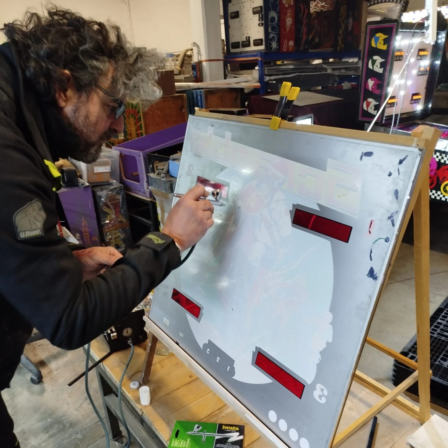 Nicola Travagin, Co-Founder & Master Technician at Pinball Magic, based in Sežana, Slovenia