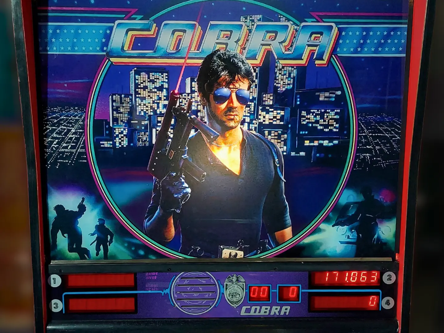 Cobra Stallone pinball machine restoration