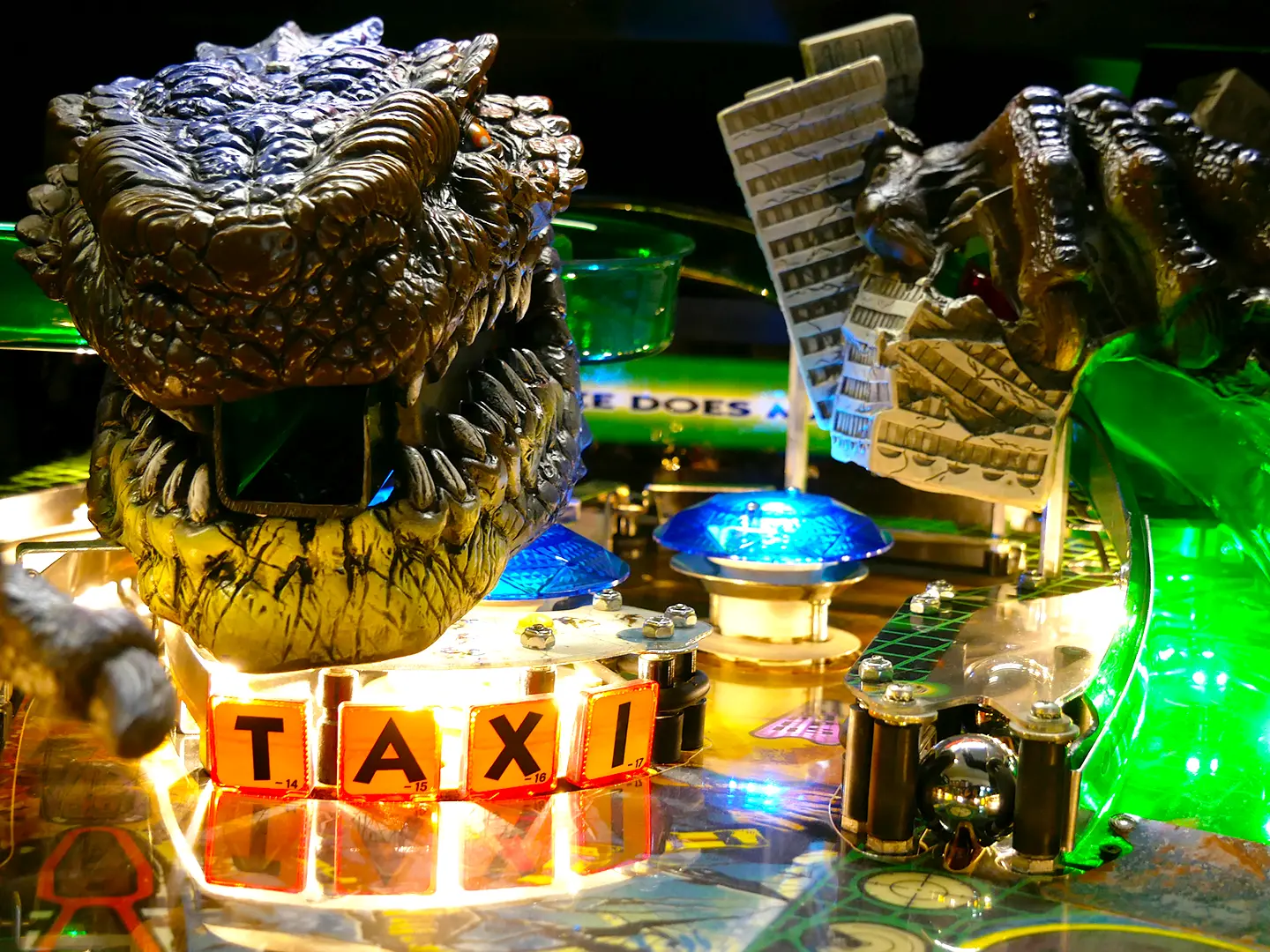 Godzilla pinball machine restoration