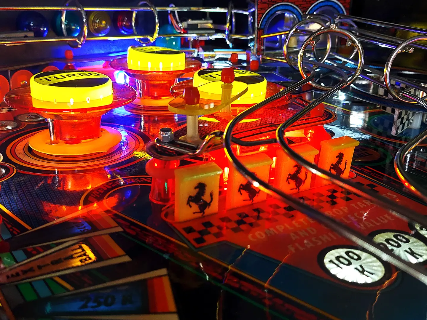 Grand Prix playfield restoration
