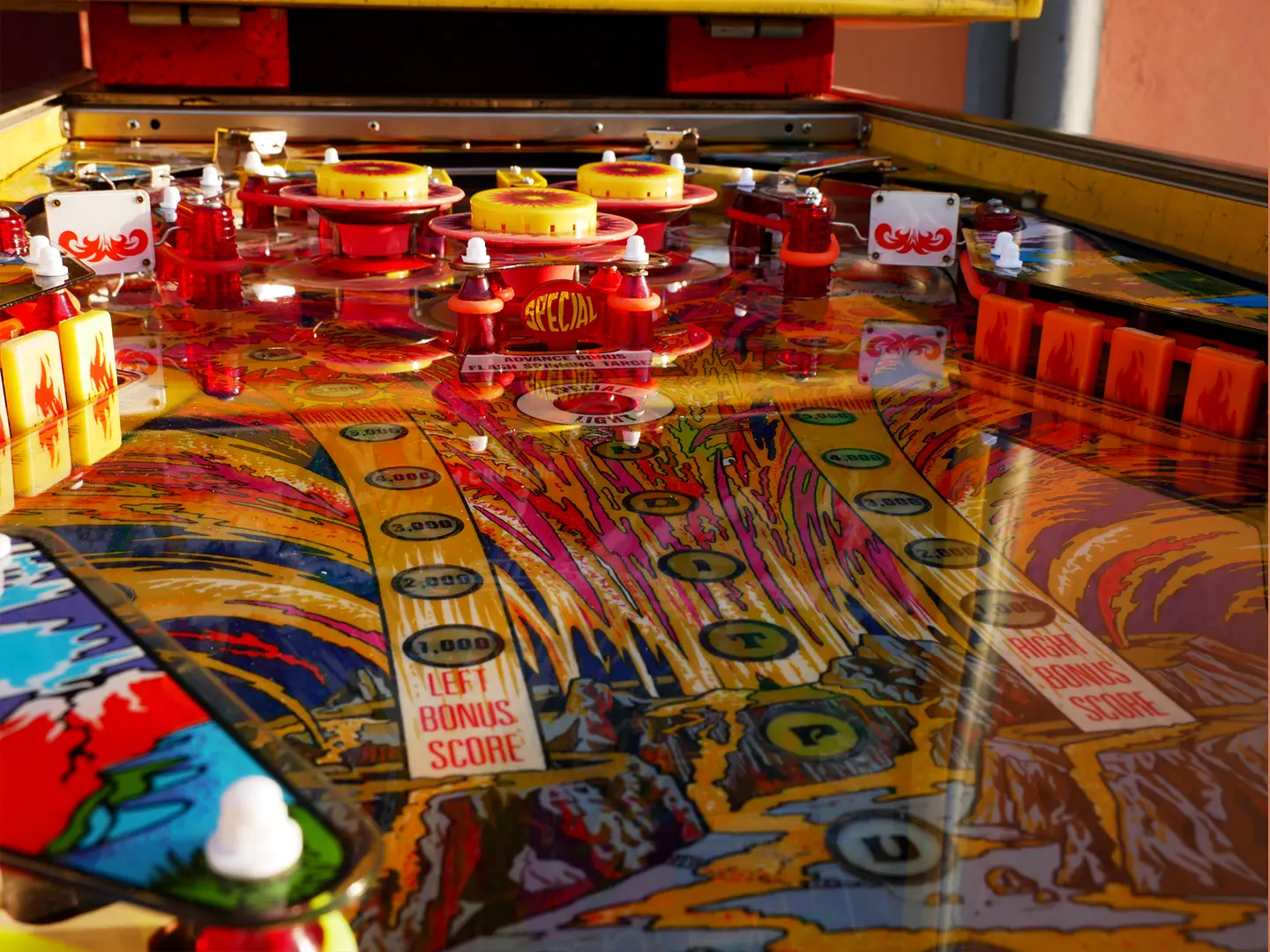 Fire Mountain playfield restoration